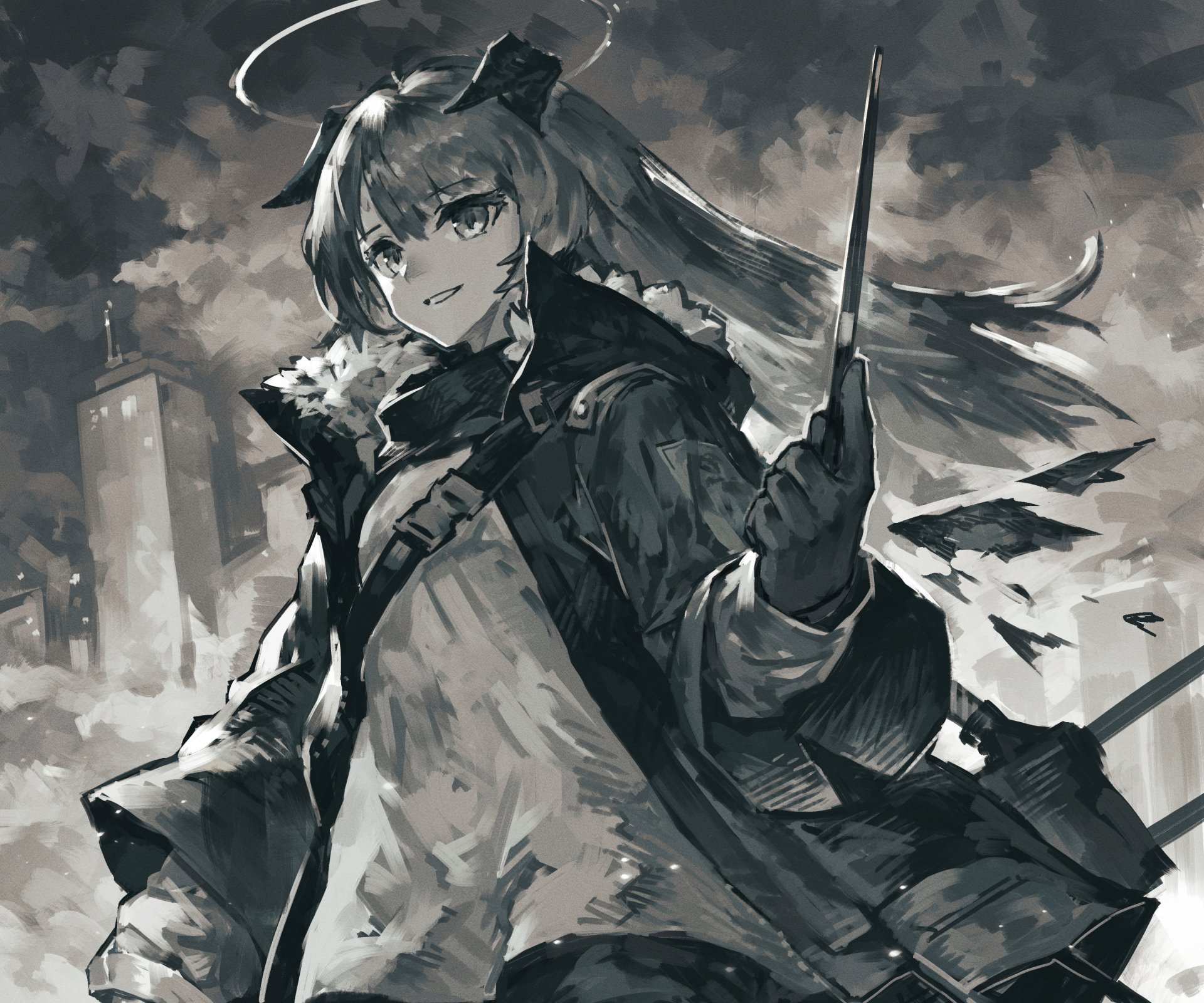 Download Mostima (Arknights) Video Game Arknights HD Wallpaper by shinken gomi