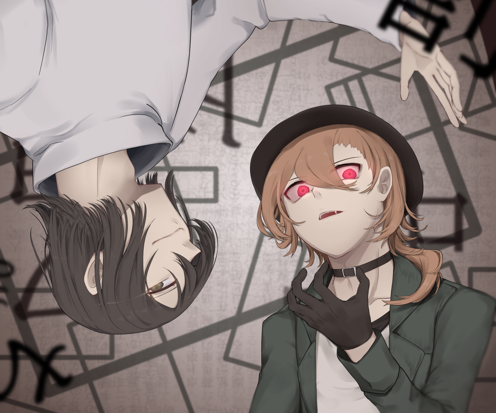 Download Fyodor Dostoevsky Chuya Nakahara Anime Bungou Stray Dogs HD Wallpaper