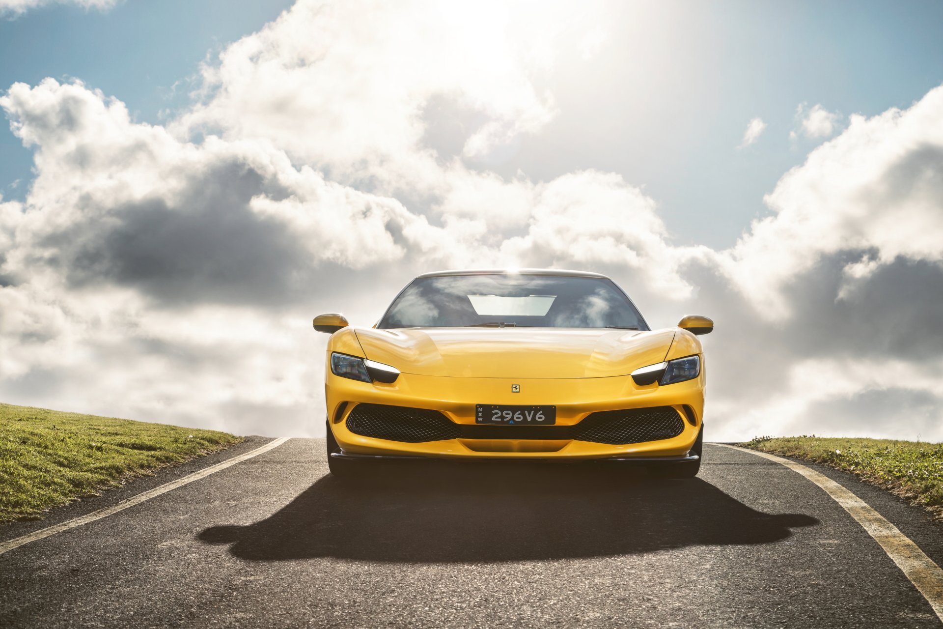 Download Vehicle Ferrari 296 GTB HD Wallpaper