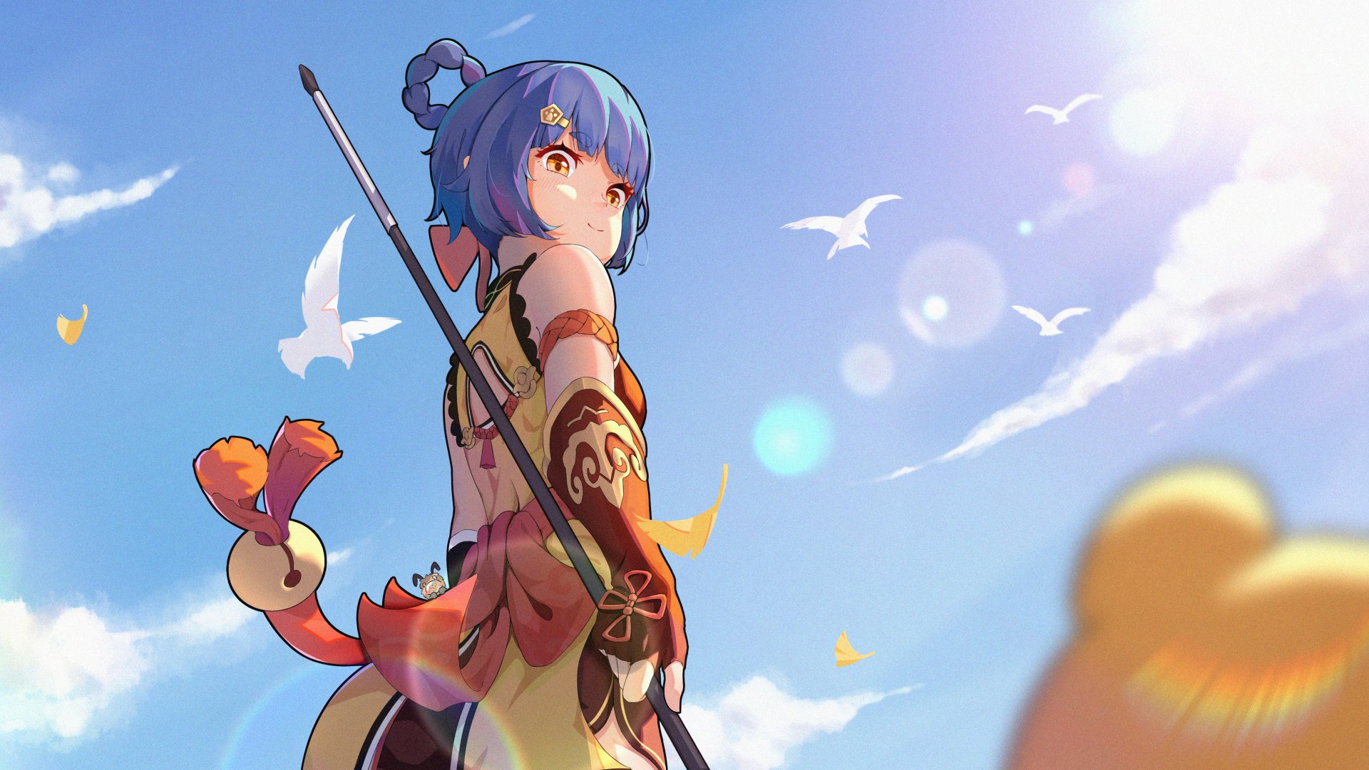 Download Xiangling (Genshin Impact) Video Game Genshin Impact 4k Ultra HD Wallpaper by 偌陌Romo