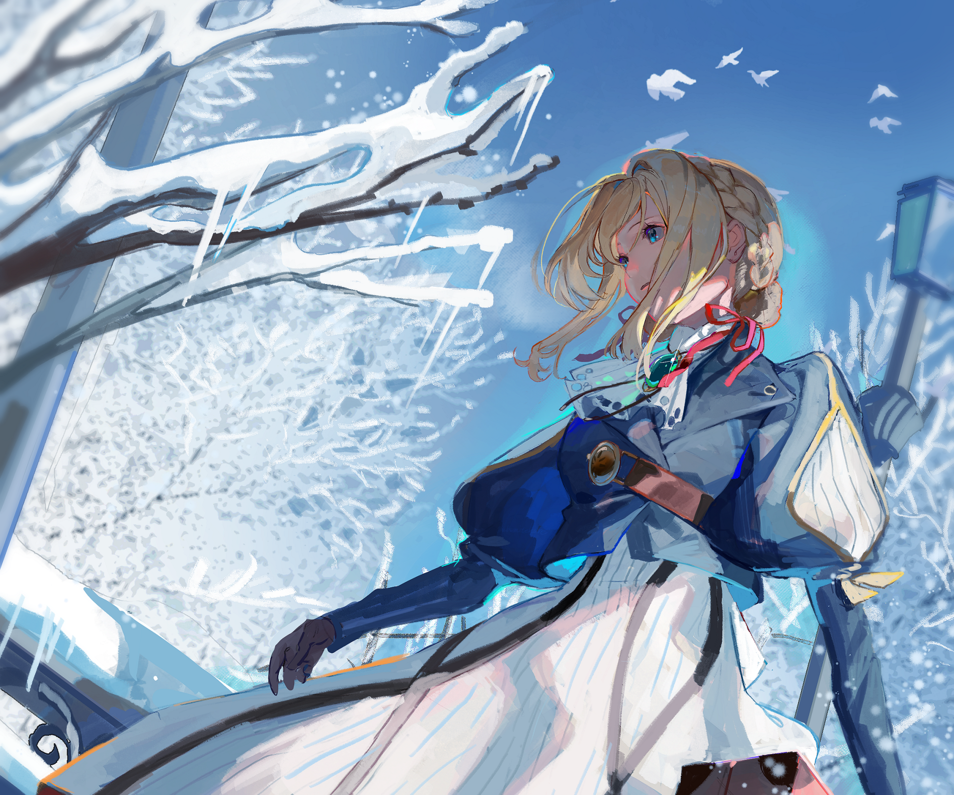 Download Violet Evergarden (Character) Anime Violet Evergarden HD Wallpaper by ubwmitekure