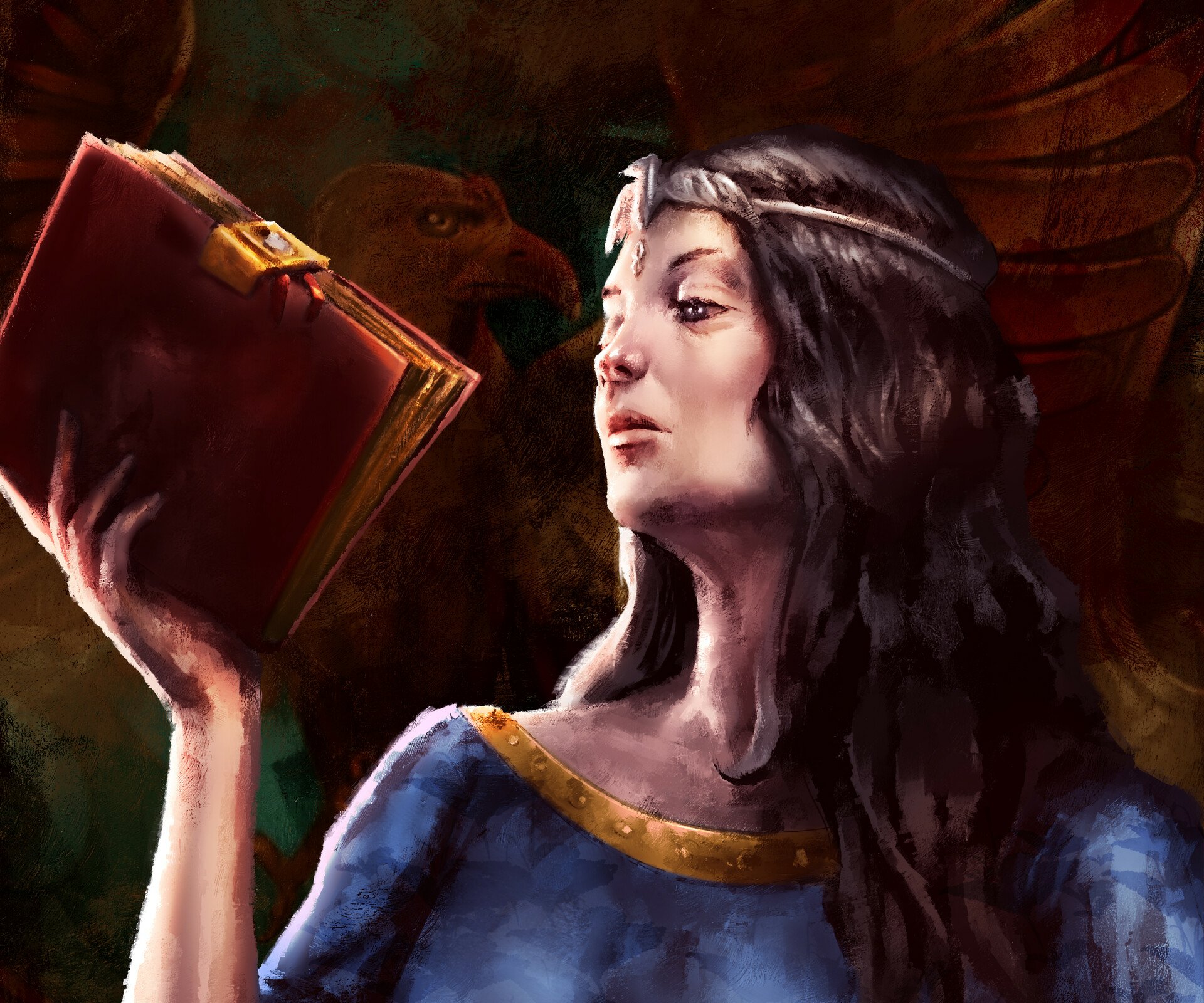 Rowena Ravenclaw Portrait