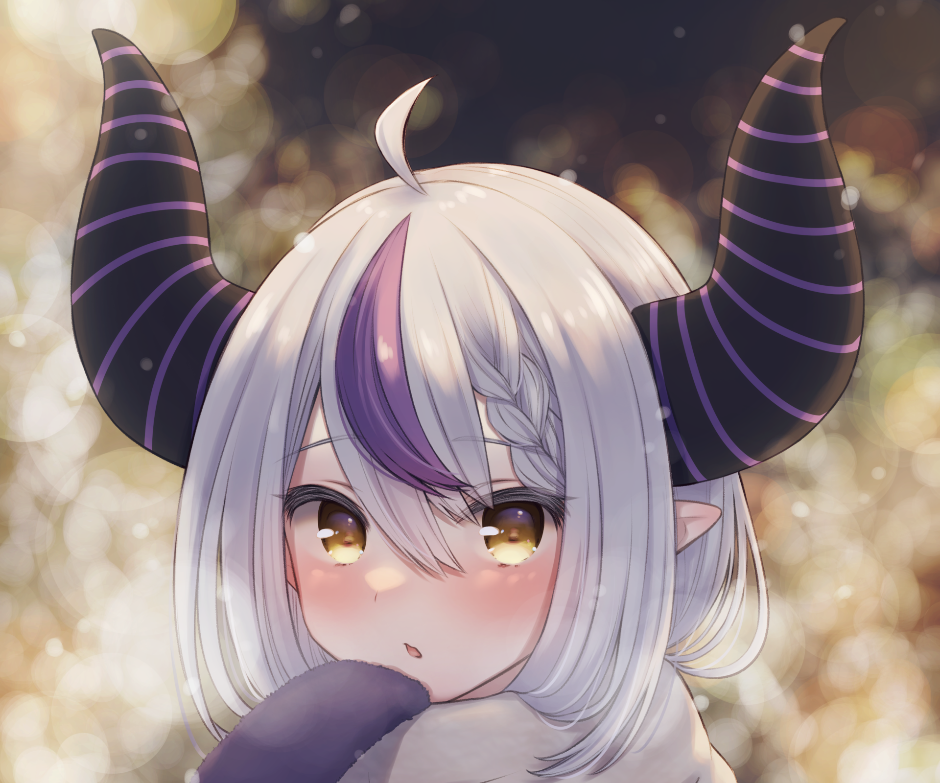 Download Hololive La+ Darknesss (Virtual Youtuber) Anime Virtual Youtuber HD Wallpaper