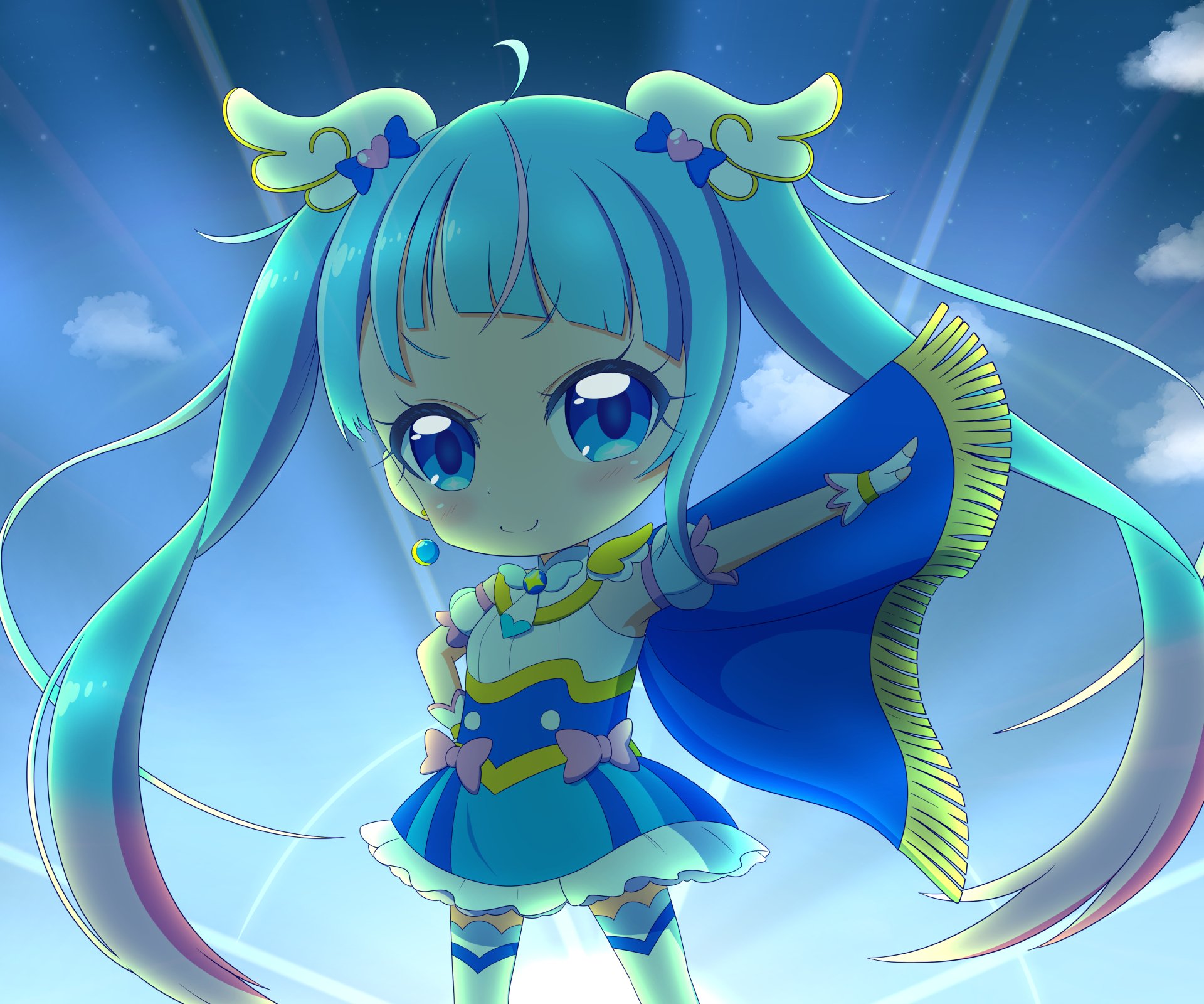 Download Sora Harewataru Anime Hirogaru Sky! Pretty Cure 4k Ultra HD Wallpaper by tanyan0212