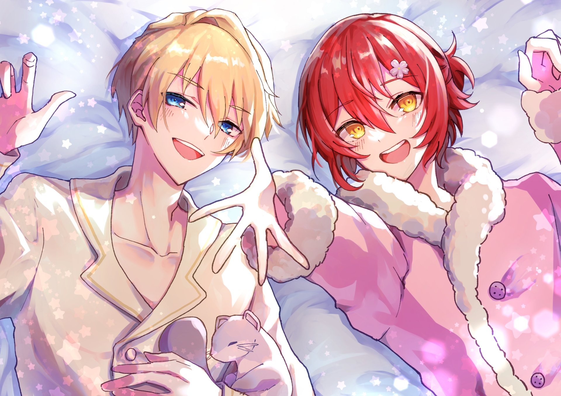 Download Holostars Kishido Temma Hanasaki Miyabi Anime Virtual Youtuber HD Wallpaper by 0 sakana san