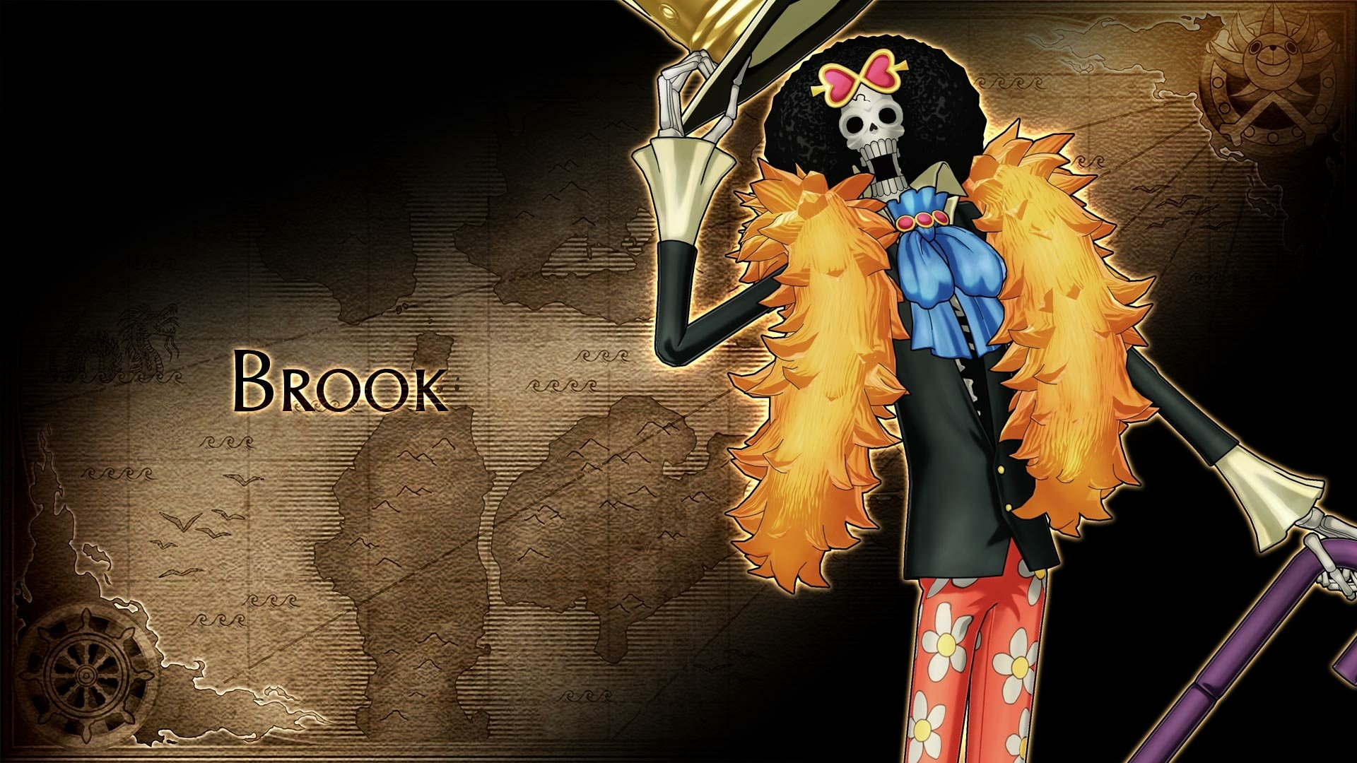 Download Brook (One Piece) Anime One Piece HD Wallpaper