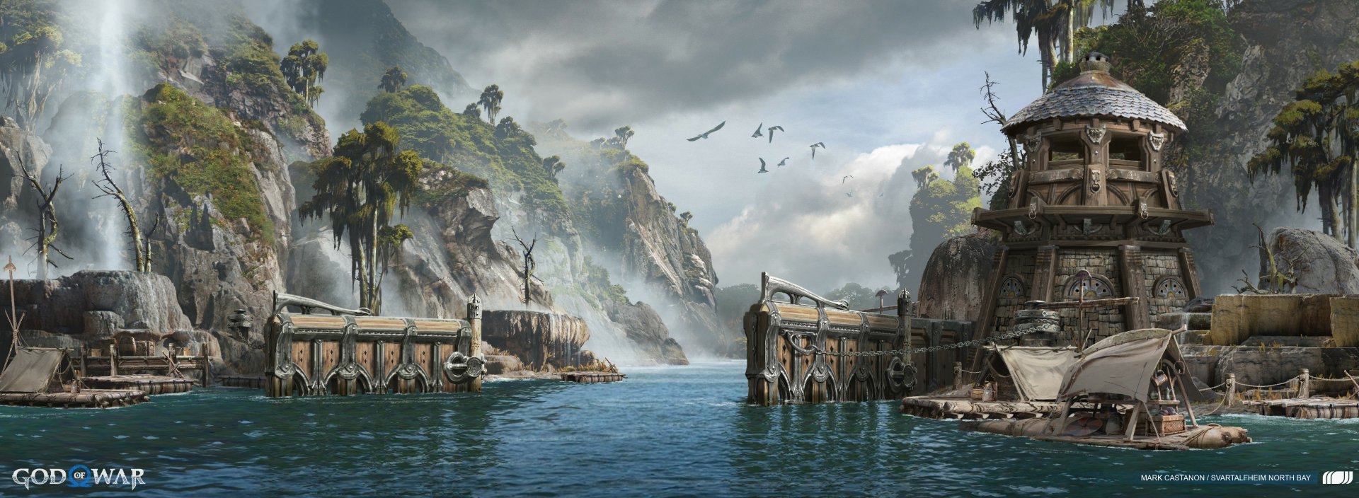 Download Video Game God Of War: Ragnarök HD Wallpaper by Mark Castanon