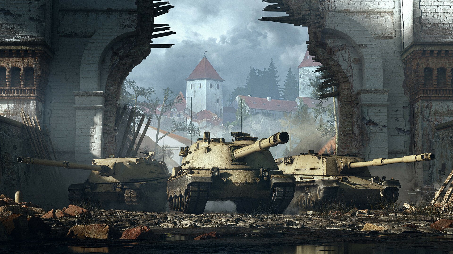 Download Video Game World Of Tanks HD Wallpaper by Max Horbatiuk