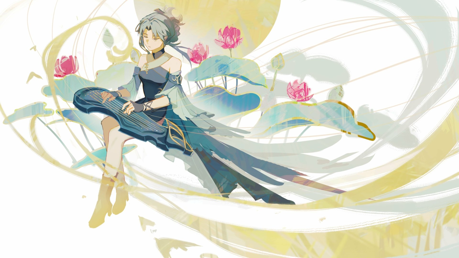 Download Madame Ping Video Game Genshin Impact 4k Ultra HD Wallpaper by Astruma