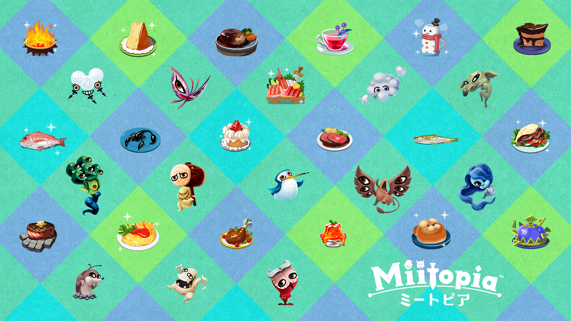 Download Video Game Miitopia HD Wallpaper