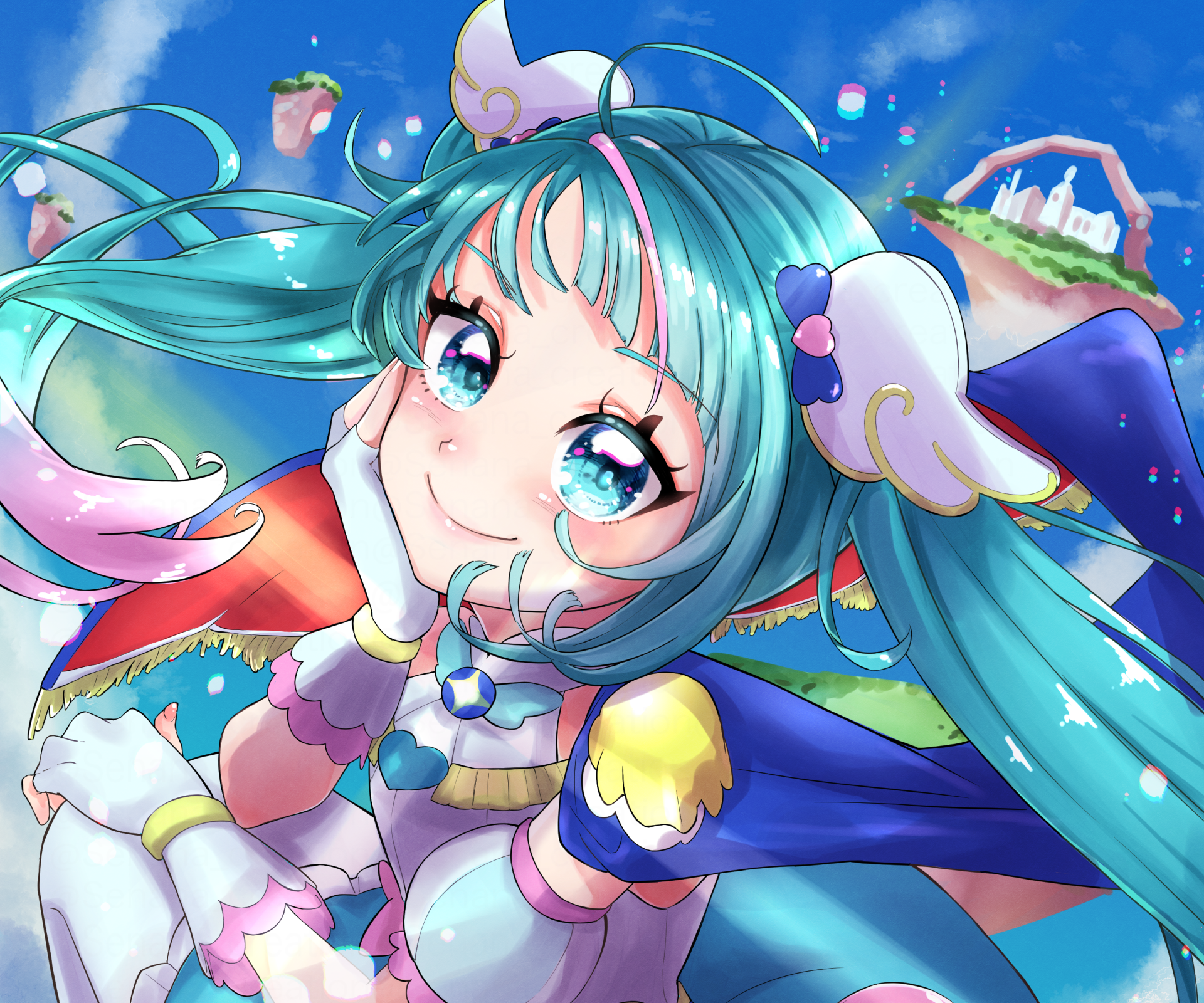 Download Sora Harewataru Anime Hirogaru Sky! Pretty Cure HD Wallpaper by Senana creation