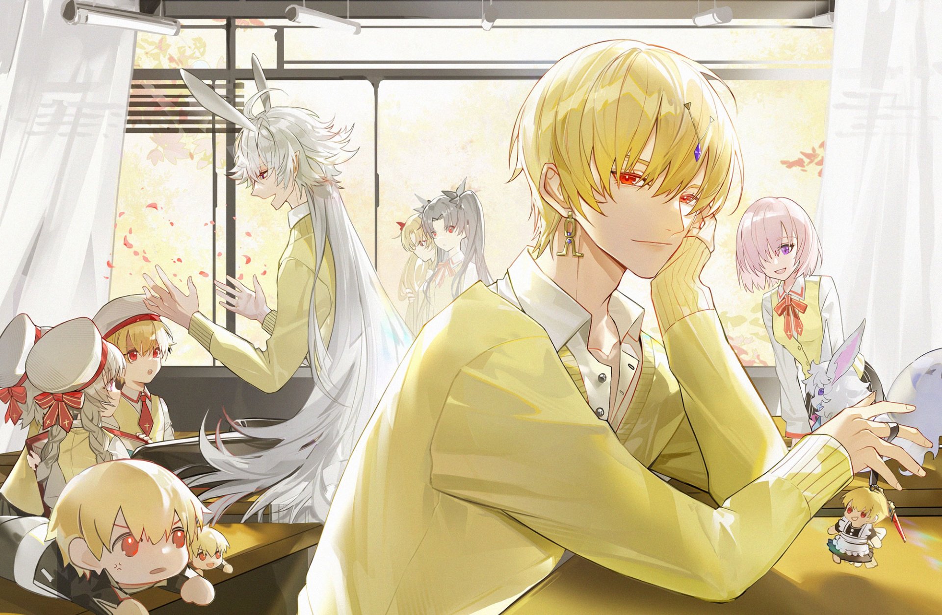 Download Anime Fate/Grand Order HD Wallpaper by K7