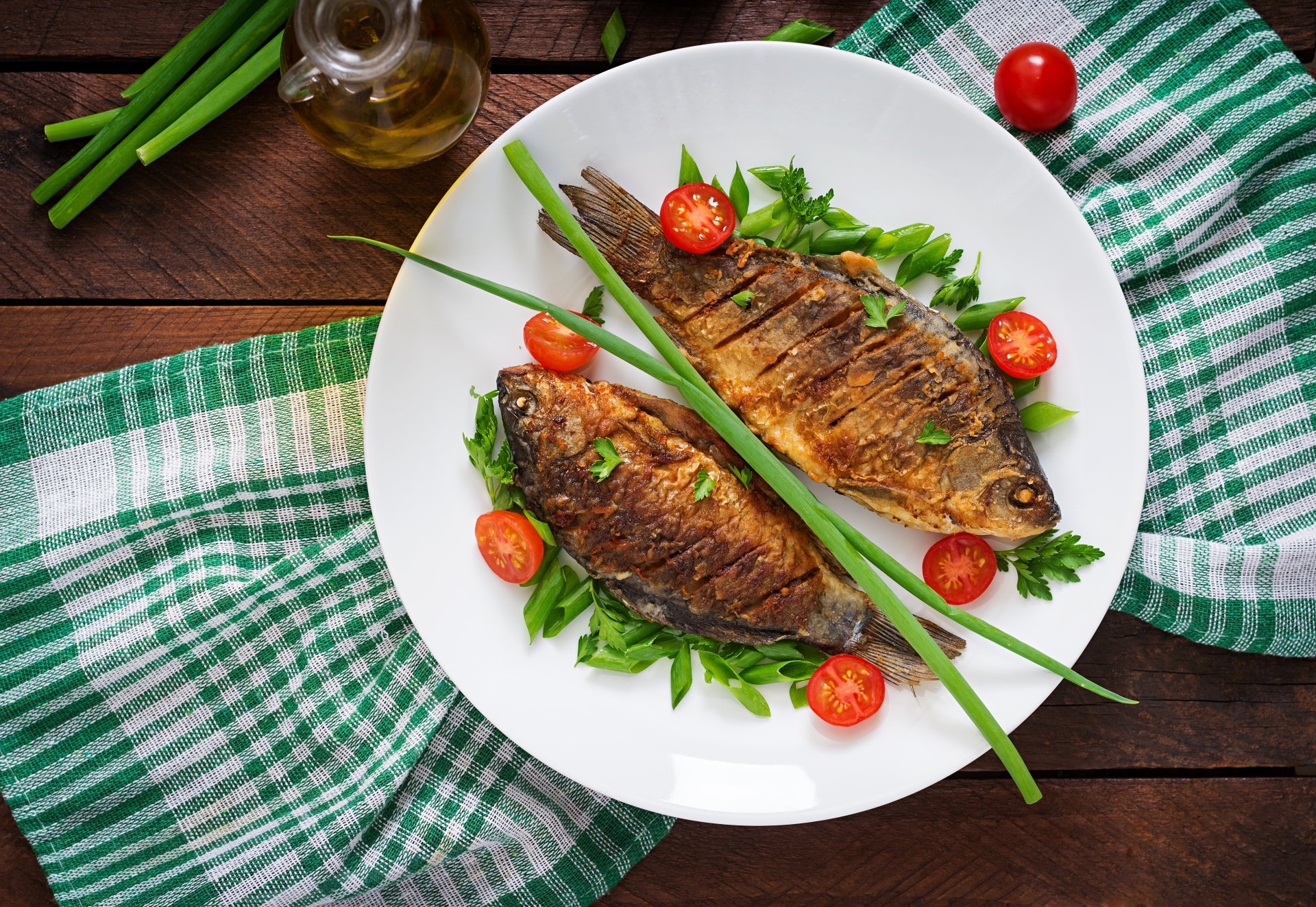 Download Food Fish 4k Ultra HD Wallpaper