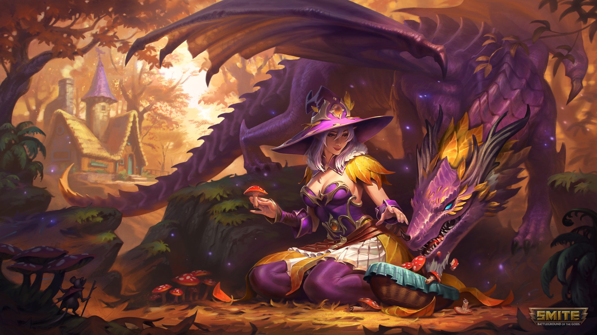 Download Morgan Le Fay (Smite) Video Game Smite 4k Ultra HD Wallpaper