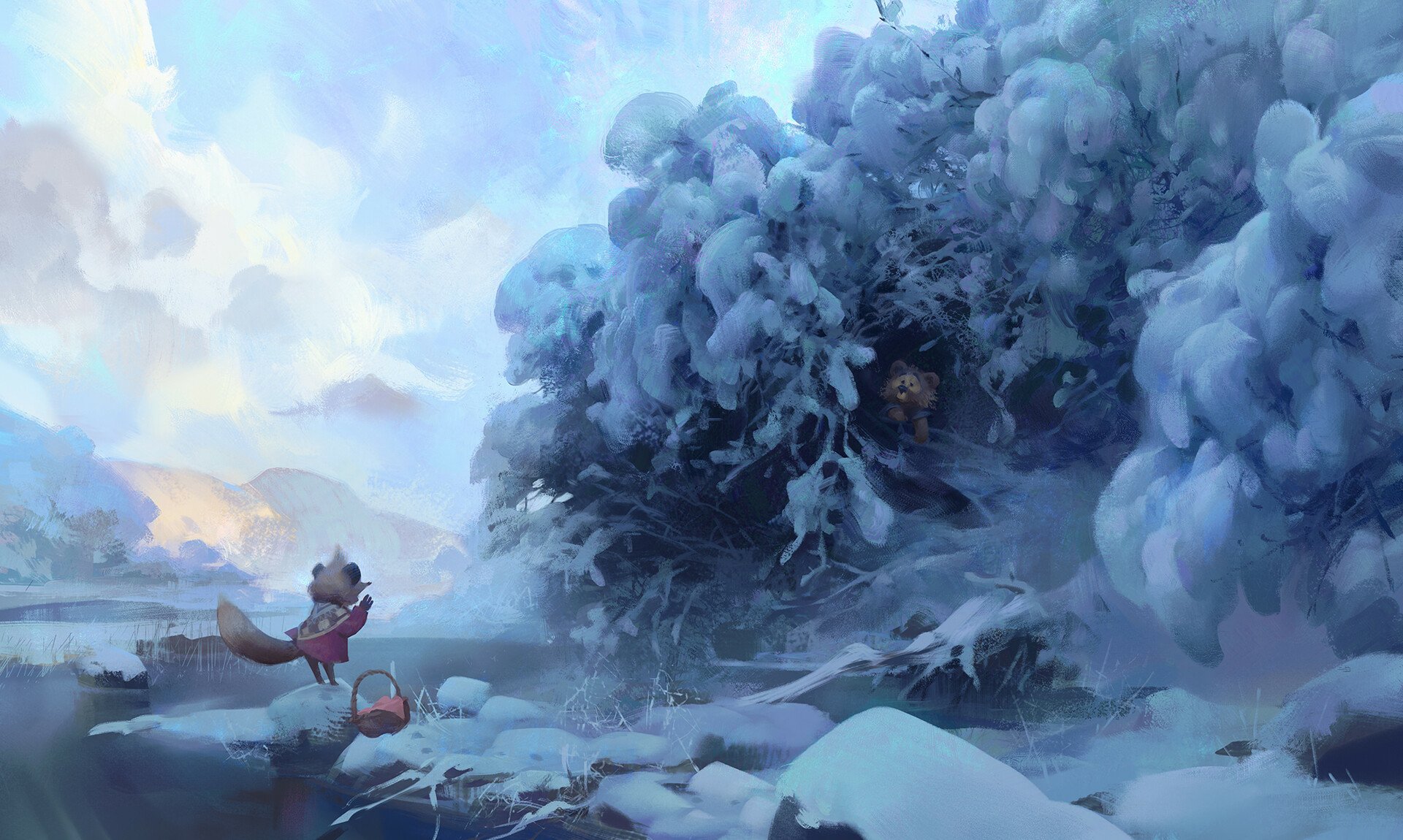 Download Fantasy Animal Fantasy Animal HD Wallpaper by Ekaterina Tambovtseva