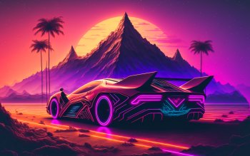 Artistic Synthwave Pfp