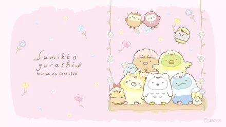 Anime Sumikko Gurashi HD Desktop Wallpaper | Background Image