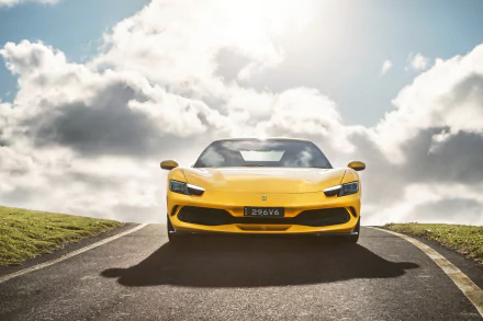 vehicle Ferrari 296 GTB HD Desktop Wallpaper | Background Image