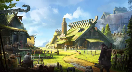  Blacksmith village by Ayan Roy
