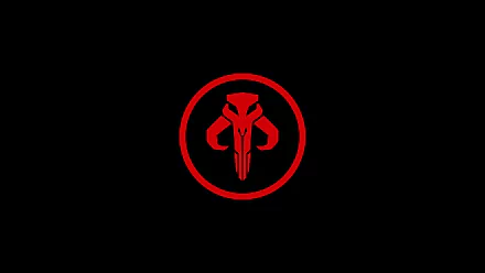  Red Mandalorian Crest