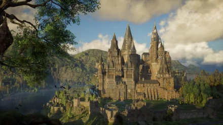 Hogwarts Castle video game Hogwarts Legacy HD Desktop Wallpaper | Background Image