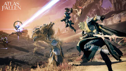 video game Atlas Fallen HD Desktop Wallpaper | Background Image