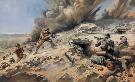 military battle HD Desktop Wallpaper | Background Image