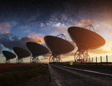 man made telescope HD Desktop Wallpaper | Background Image
