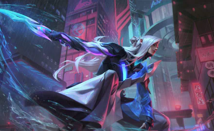 fantasy warrior fantasy warrior Yone (League of Legends) HD Desktop Wallpaper | Background Image