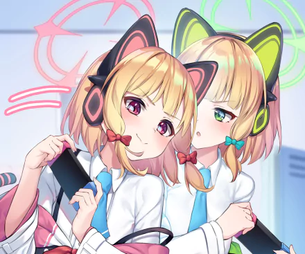  Saiba Twins by Pizzaniacompany
