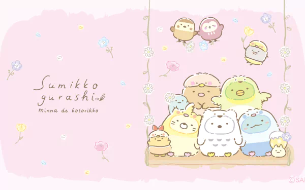 Anime Sumikko Gurashi HD Desktop Wallpaper | Background Image