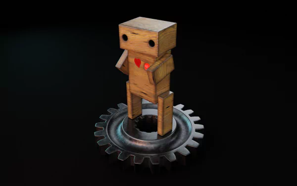  Wood Robot