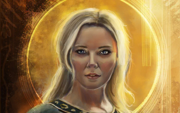 Galadriel TV Show The Lord of the Rings: The Rings of Power HD Desktop Wallpaper | Background Image