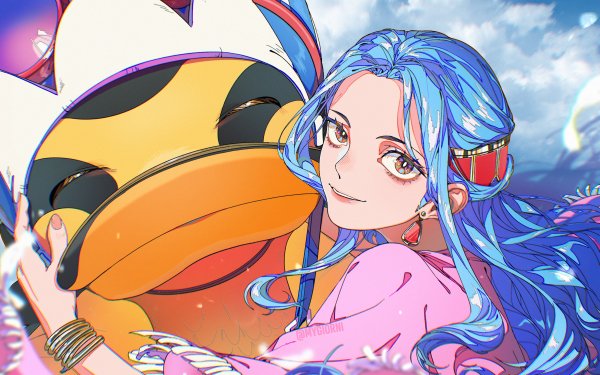 Anime One Piece Nefertari Vivi HD Wallpaper | Background Image