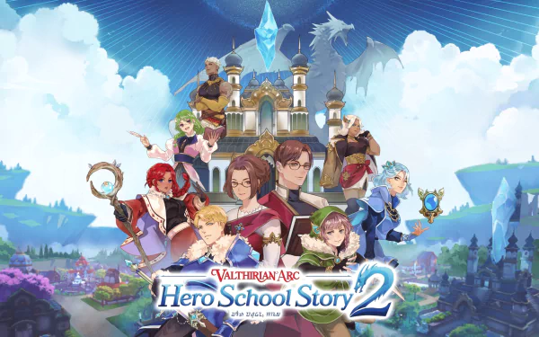 video game Valthirian Arc: Hero School Story 2 HD Desktop Wallpaper | Background Image