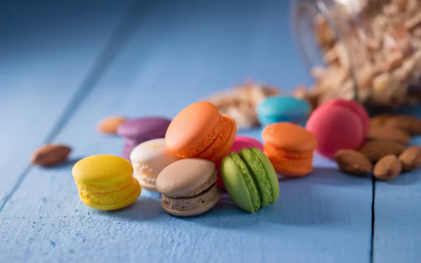 food macaron HD Desktop Wallpaper | Background Image