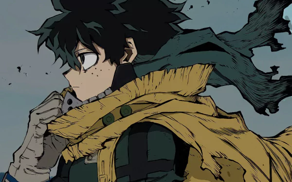 Download Anime My Hero Academia Izuku Midoriya Rage Anime 4k Ultra HD ...