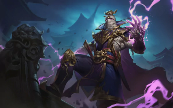  Hearthstone - Cao Cao Rafaam by Hao Cheng