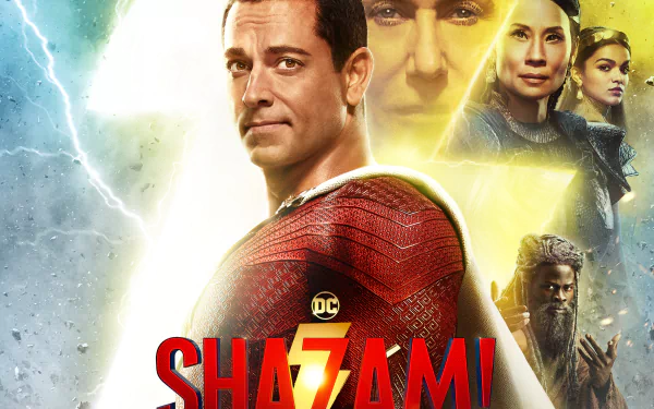 movie Shazam! Fury of the Gods HD Desktop Wallpaper | Background Image