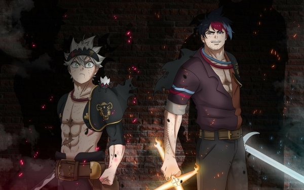 Anime Black Clover Asta Yami Sukehiro HD Wallpaper | Background Image