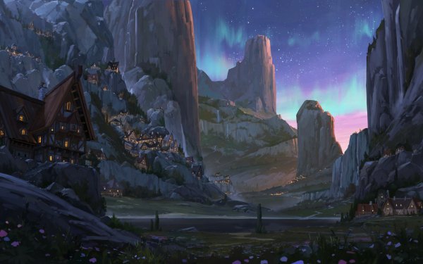 Fantasy City HD Wallpaper | Background Image
