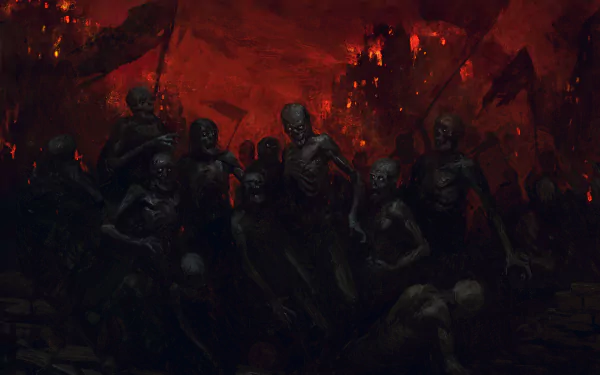 dark zombie HD Desktop Wallpaper | Background Image