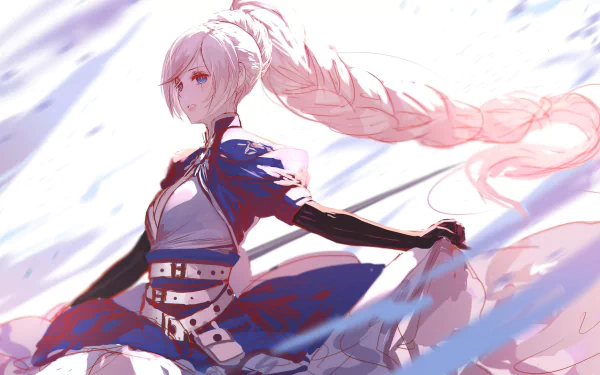 Weiss Schnee Anime RWBY HD Desktop Wallpaper | Background Image