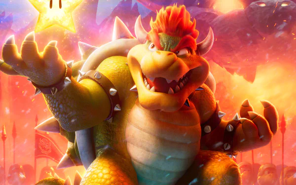 Bowser movie Super Mario Bros. (2023) HD Desktop Wallpaper | Background Image