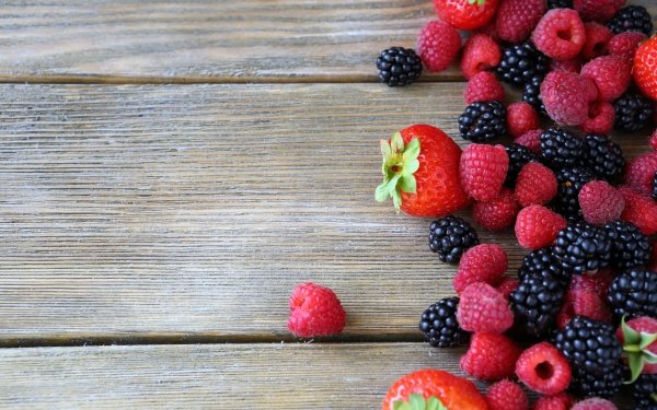 Food Berry Raspberry Blackberry Strawberry HD Wallpaper | Background Image