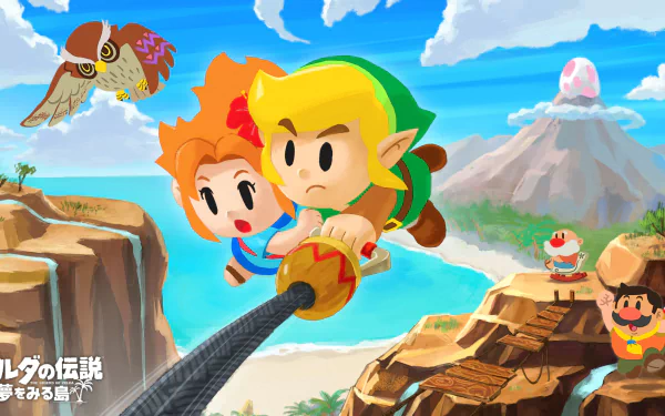 video game The Legend of Zelda: Link's Awakening HD Desktop Wallpaper | Background Image