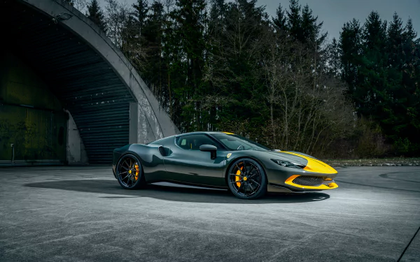 vehicle Ferrari 296 GTB HD Desktop Wallpaper | Background Image