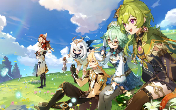  Windblume's Breath Genshin Wallpaper