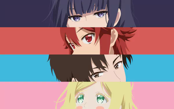 Anime Tomo-chan Is a Girl! HD Desktop Wallpaper | Background Image