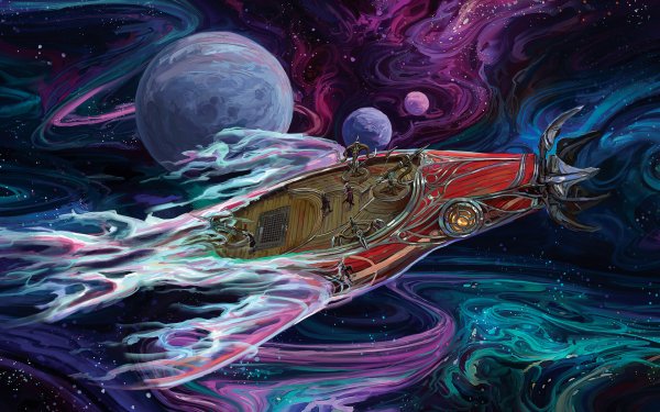 Sci Fi Spaceship HD Wallpaper | Background Image